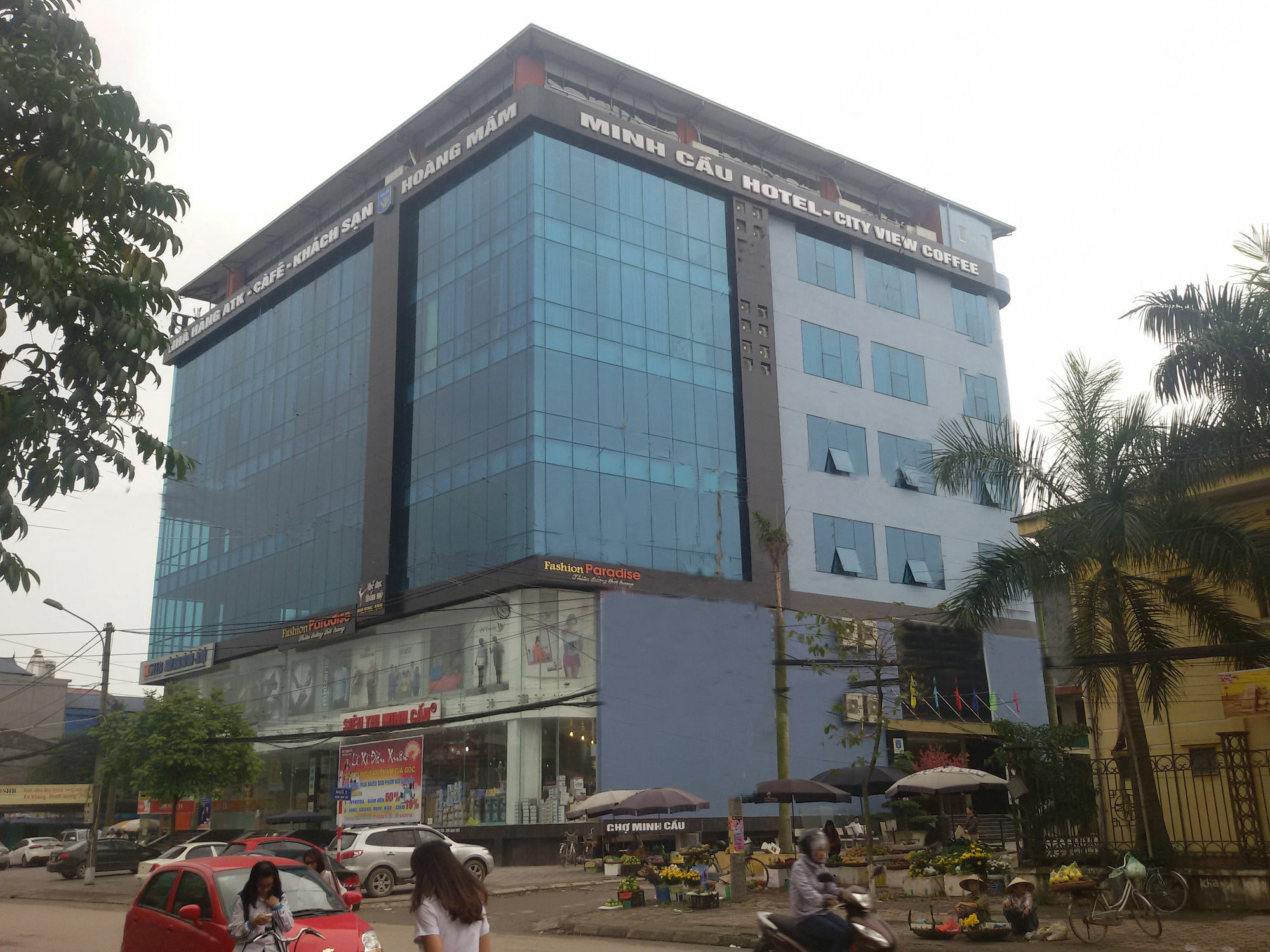 Hoang Mam Minh Cau Hotel Thái Nguyên Exterior foto